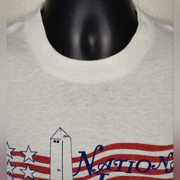 VTG 90s Boy Scouts National Jamboree Men's Medium T-shirt Single Stitch Oneita - Picture 2 of 6